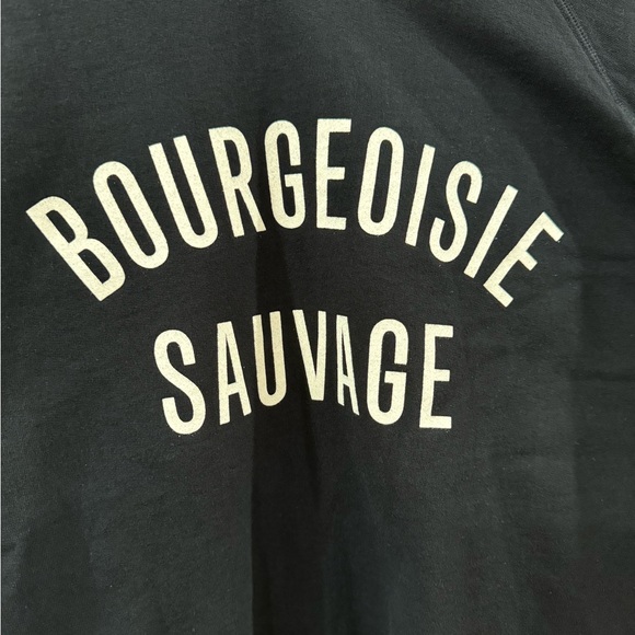 Clare V bourgeoisie sauvage graphic sweatshirt size S - Picture 4 of 11